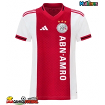 Camisa de Futebol Ajax Equipamento Principal Mulheres 2025-26 Manga Curta